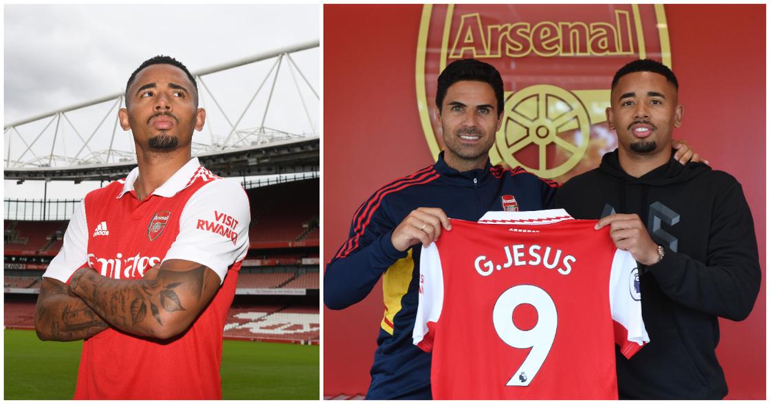 Nine Stunning Photos Of Arsenal’s New No.9 Gabriel Jesus Emerges ...