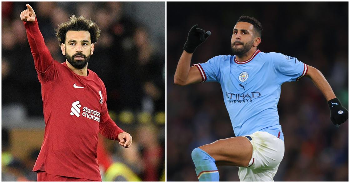 African Stars Salah and Mahrez Score as City Edge Liverpool in EFL Cup ...