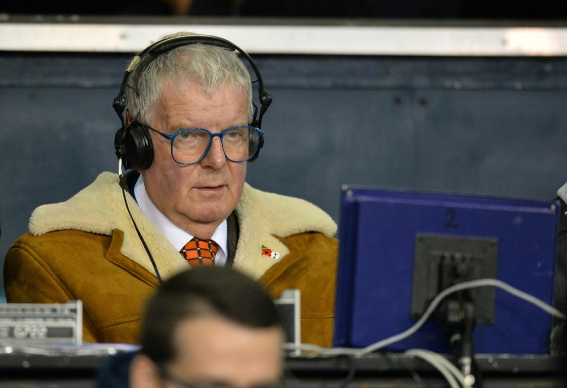 Football commentator John Motson has died at the age of 77