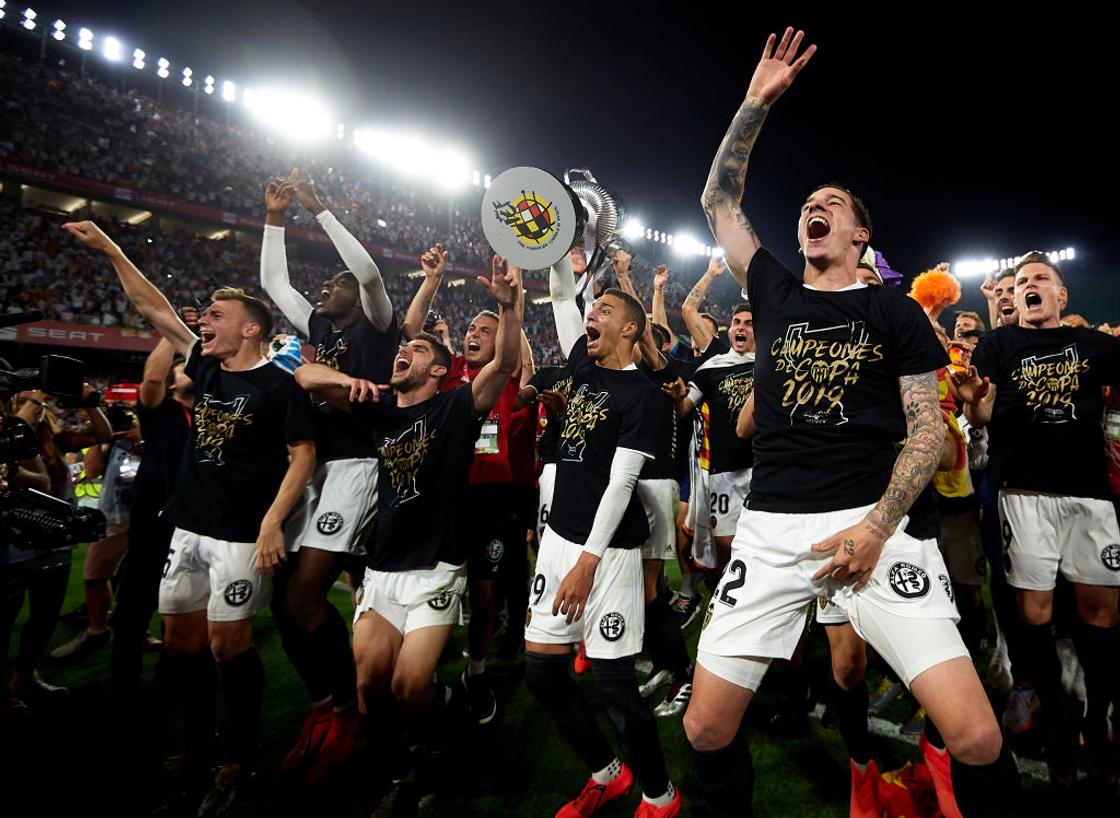 Valencia celebra la Copa del Rey