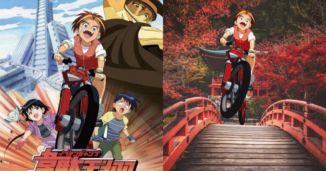Girl with a Bicycle - anime base - Anime Bases .INFO