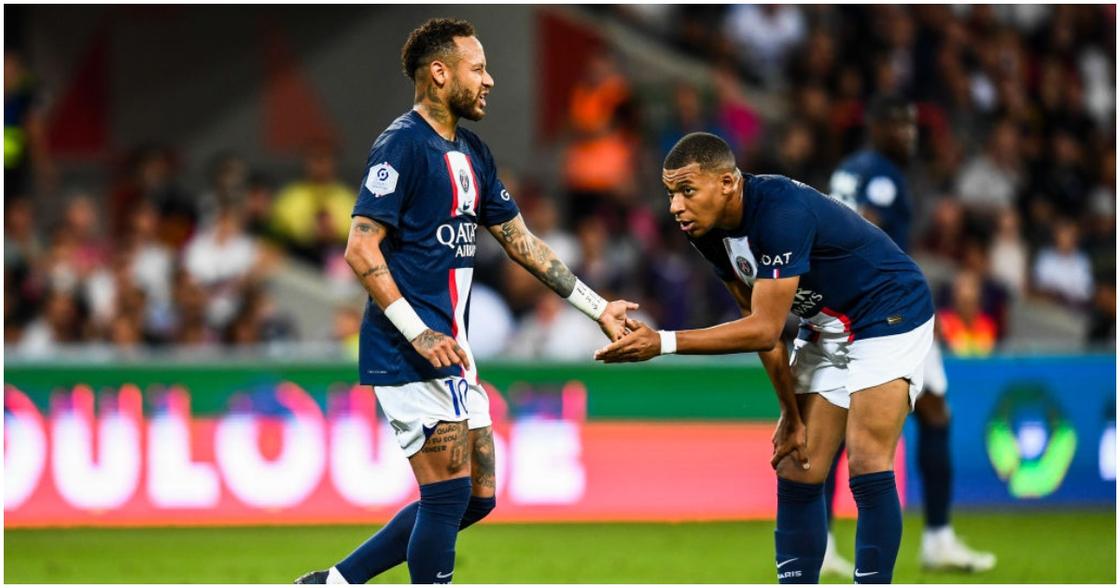 Kylian Mbappe, Neymar, Paris Saint-Germain, penalty, argument