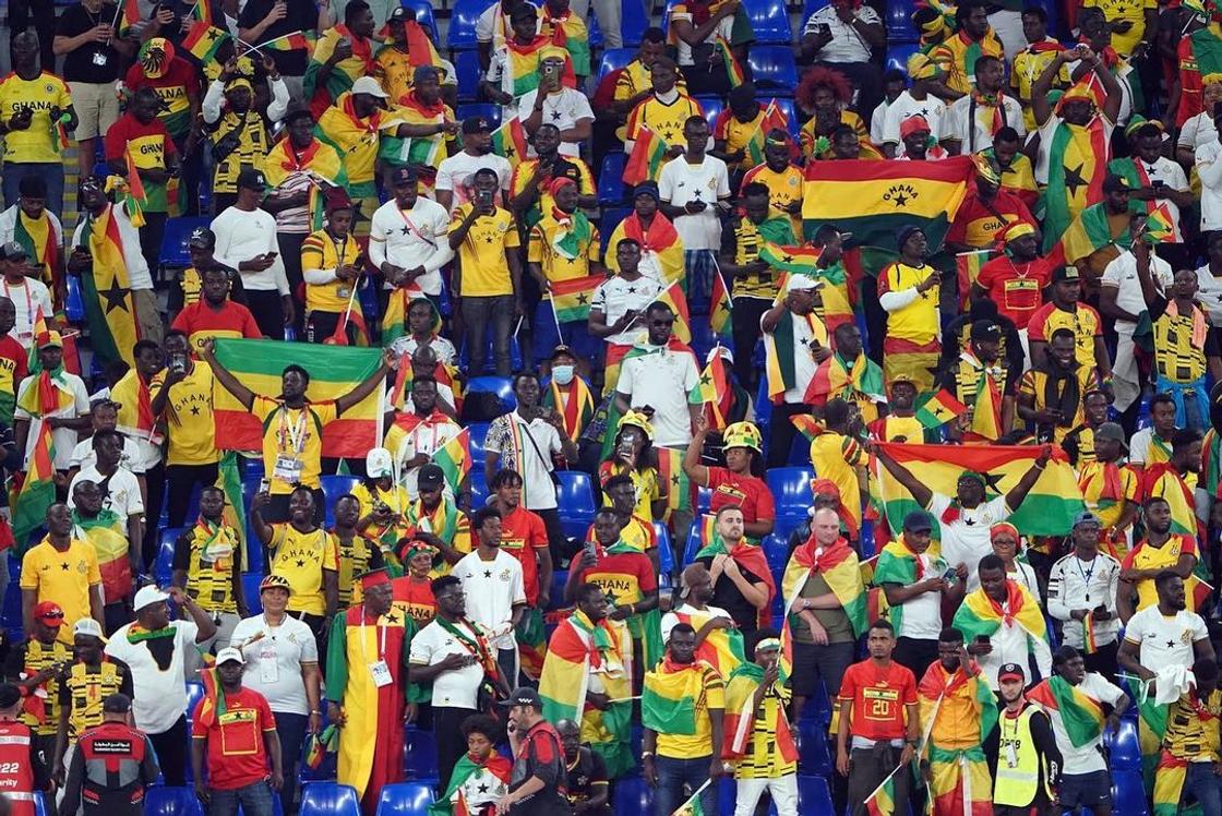 Ghana national team supporters