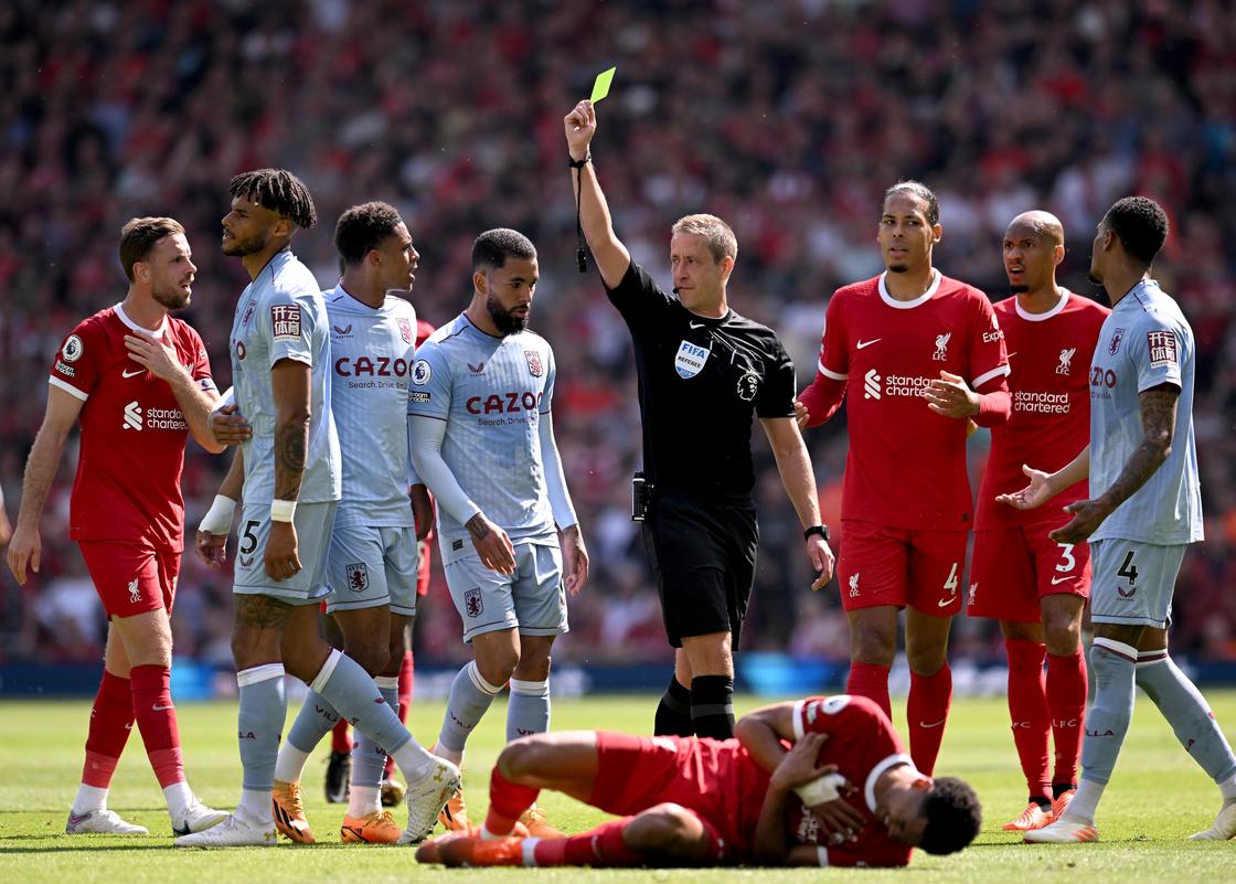 Why Tyrone Mings Wasnt Red Carded After Brutal Challenge On Liverpools Cody Gakpo