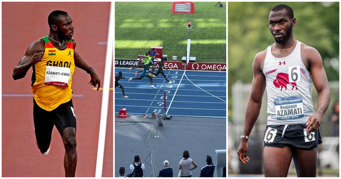 Benjamin Azamati, Diamond League, Sean-Safo Antwi, Paris, Ghana, sprint, Usain Bolt