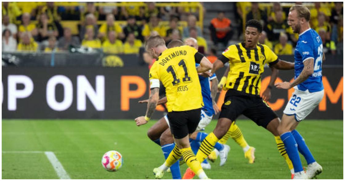 Marco Reus Early Goal Sends Borussia Dortmund Top Of The Bundesliga ...