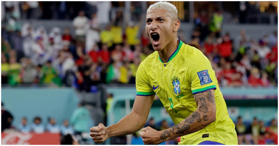 Look Richarlison Gets Full Back Tattoo Of Himself R9 And Neymar  Thick  Accent