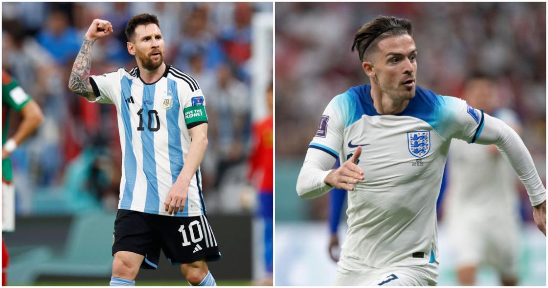 Lionel Messi, Jack Grealish, FIFA World Cup, England, Brazil, Argentina