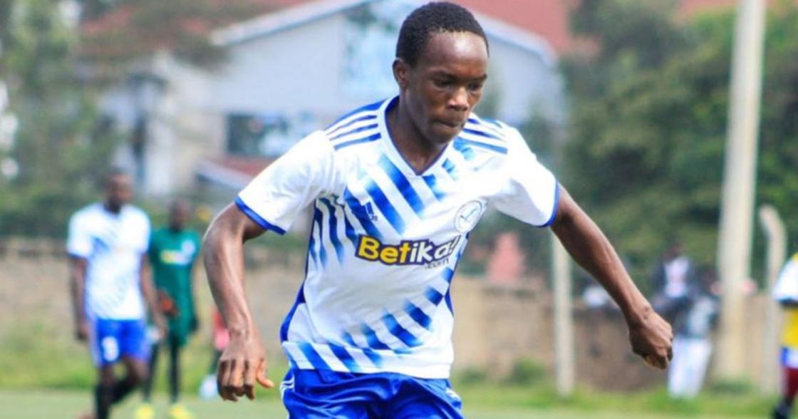 Ex-Sofapaka midfielder Wisdom Naya. Photo: Twitter/@FC_Sofapaka.
