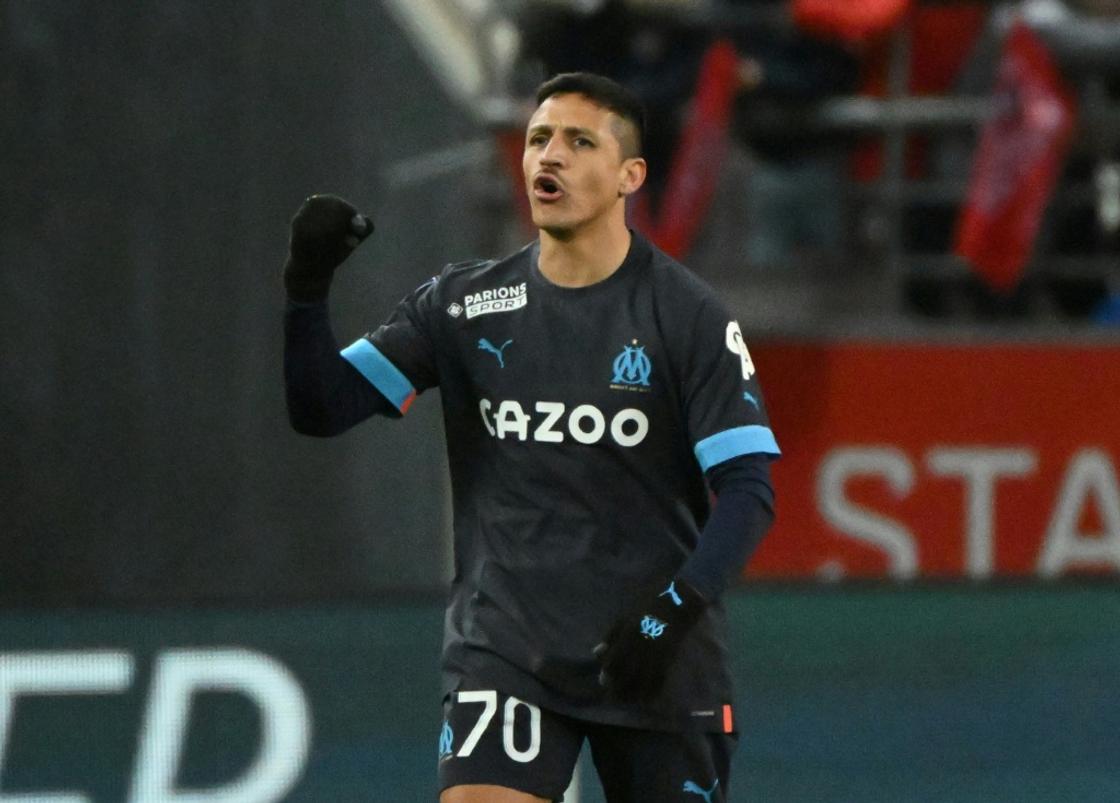 Alexis Sanchez is Marseille's top scorer in Ligue 1 with 12 goals this season