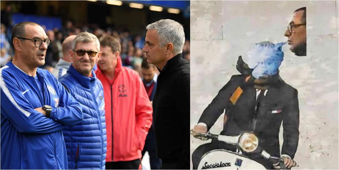 Fans of rival club sends message to Mourinho days after former Chelsea boss was named their manager
