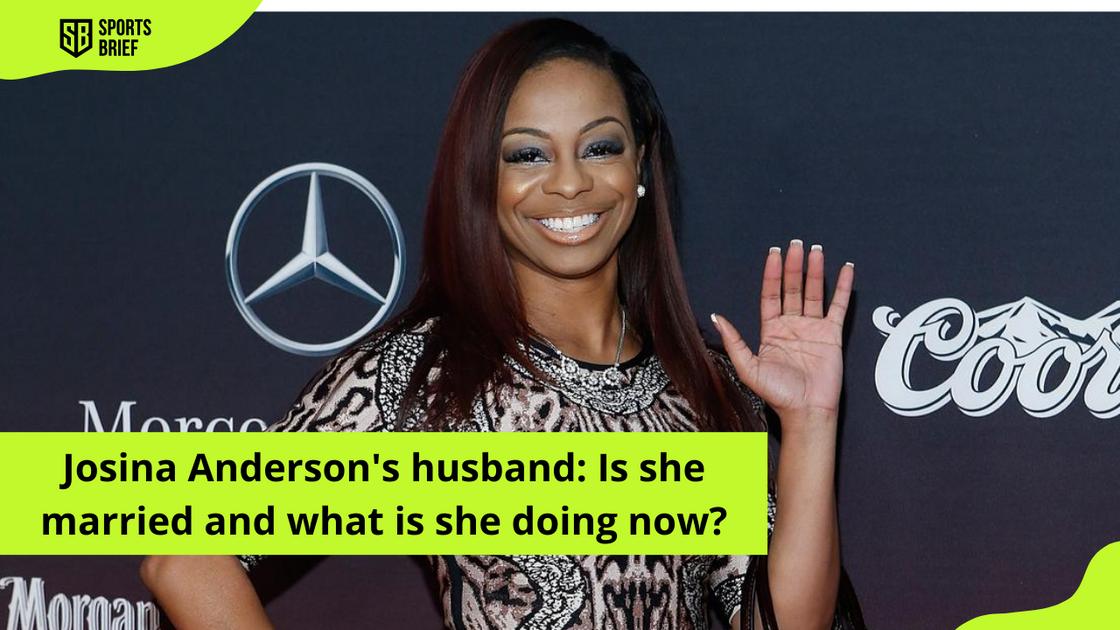 Who is Josina Anderson's husband? Is she married and what is she