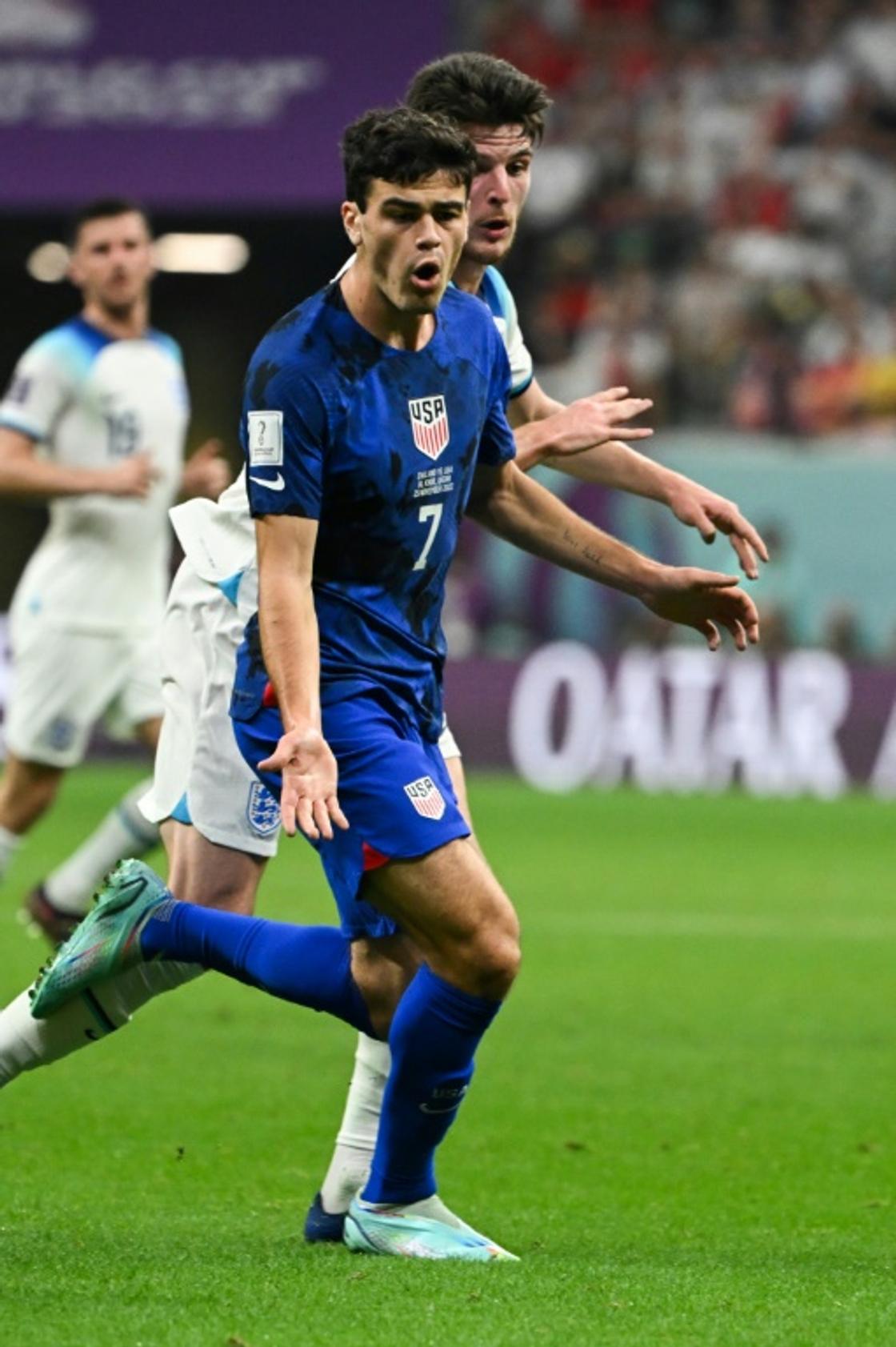Giovanni Reyna fell out publicly with USA coach Gregg Berhalter during the World Cup in Qatar