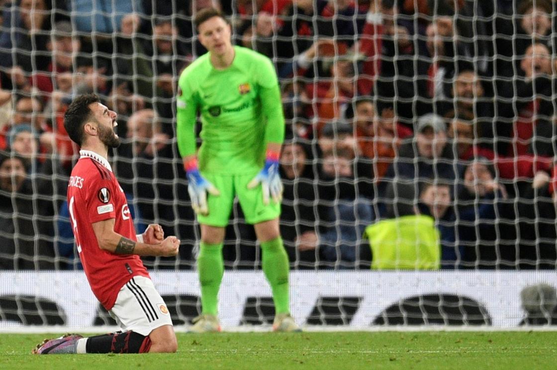 Bruno Fernandes captained Manchester United to a 2-1 win over Barcelona
