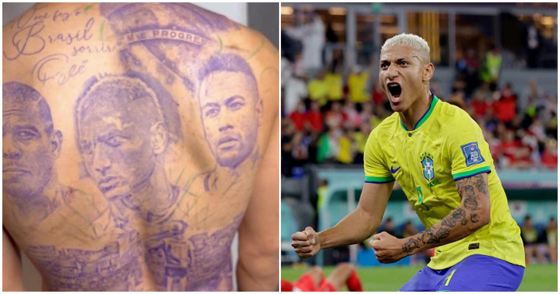 Richarlison gets tattoo of himself after World Cup exit