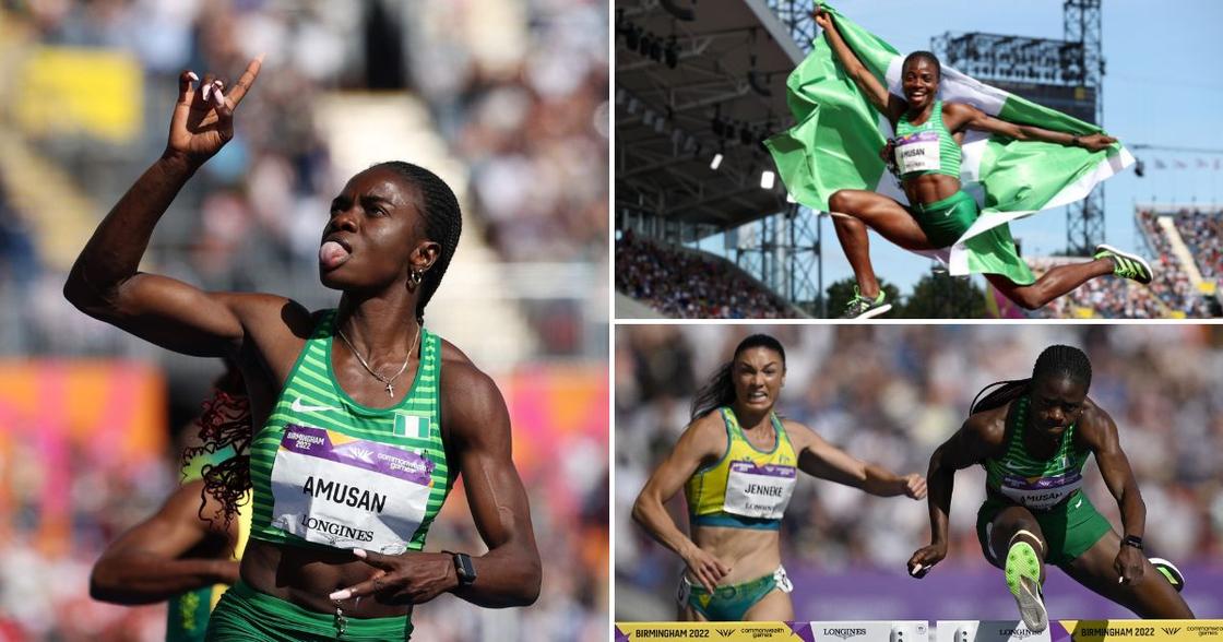 Commonwealth Games: Nigeria’s Tobi Amusan Sets New Games' Record To Win ...