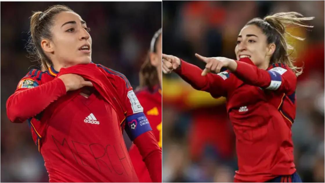 Explained: The message Olga Carmona unveiled on her shirt after scoring  winner for Spain in Women's World Cup final