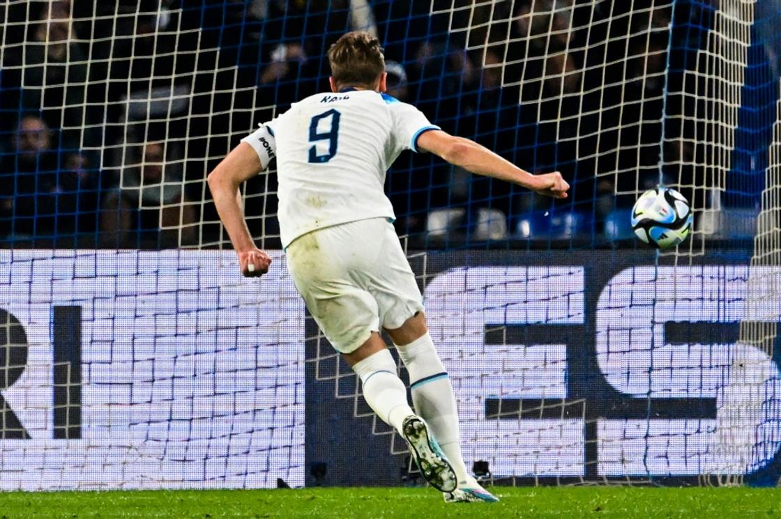 Harry Kane became England's all-time leading goalscorer on 54 in a 2-1 win away to Italy