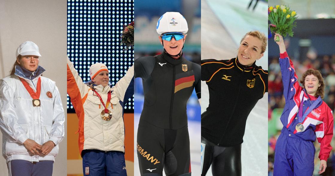 Who are considered the best female speed skaters ever?