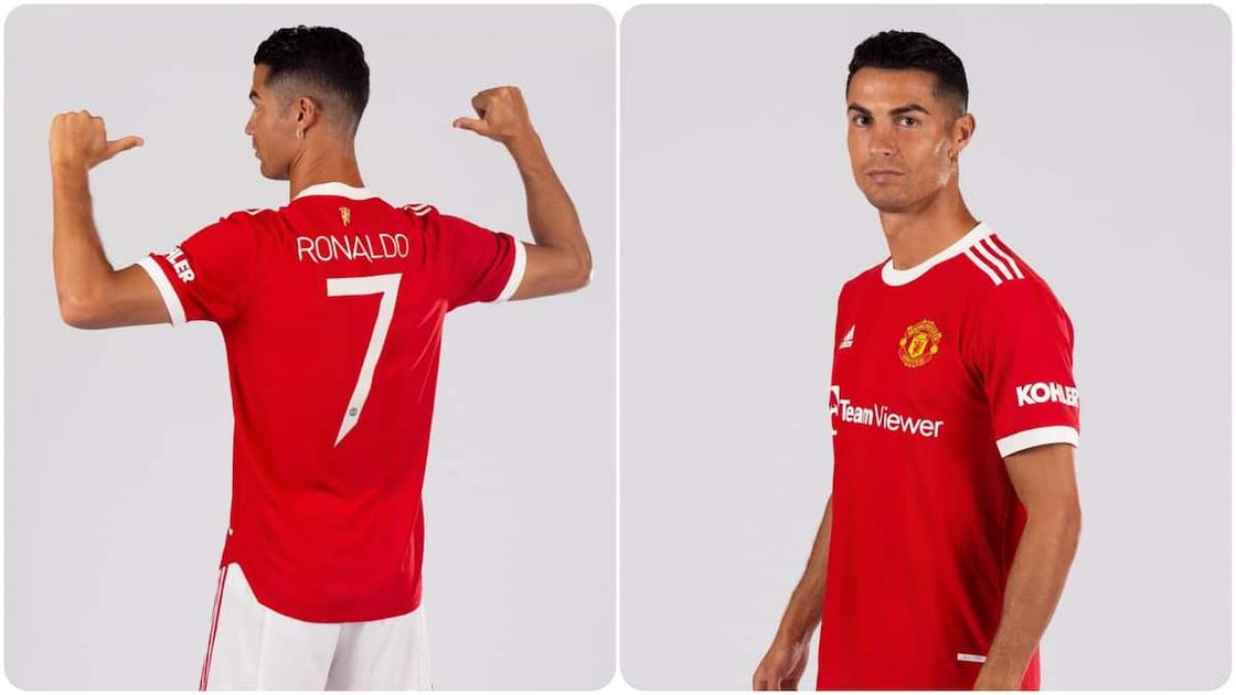 Man United break jersey sales record after Cristiano Ronaldo No 7