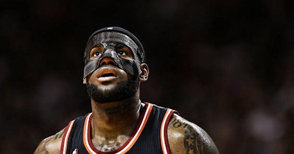 basketball face mask