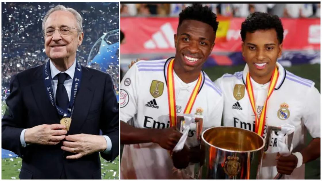 Florentino Pérez, Rodrigo, Vinicius Junior, Osasuna, Copa del Rey