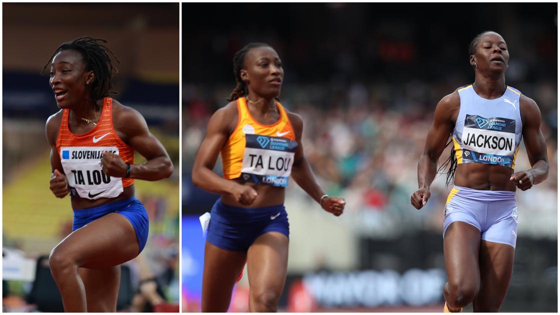 Ta Lou Storms Past Asher Smith, Shericka Jackson to Win Women’s 100m at ...