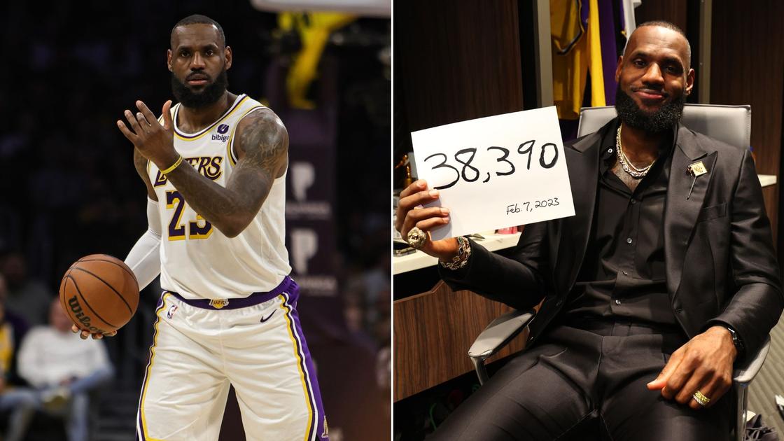 Tracking LeBron James' NBA Scoring Milestones As He Closes In on