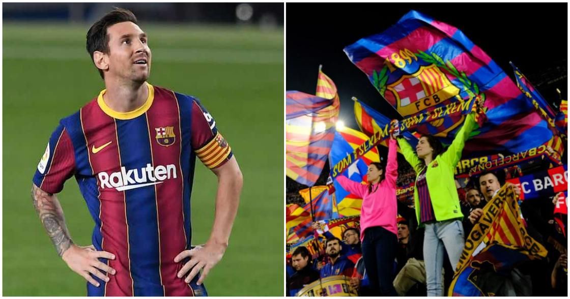 Video of Barcelona Fans Chanting Lionel Messi’s Name During El Clasico ...