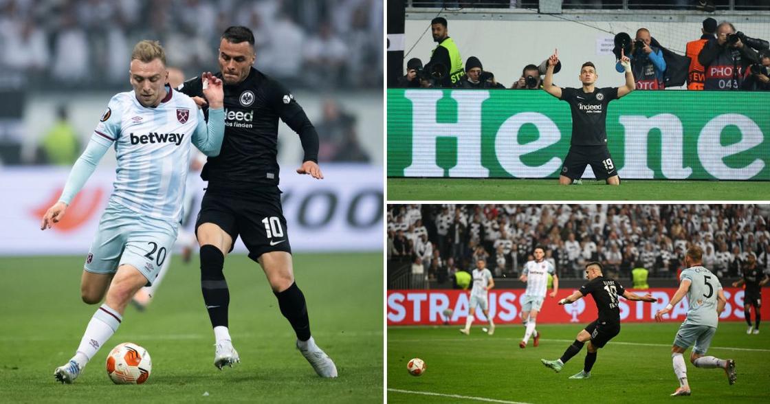 Eintracht Frankfurt Beat Resilient West Ham United Outfit, German Side  March On to UEFA Europa League Final 