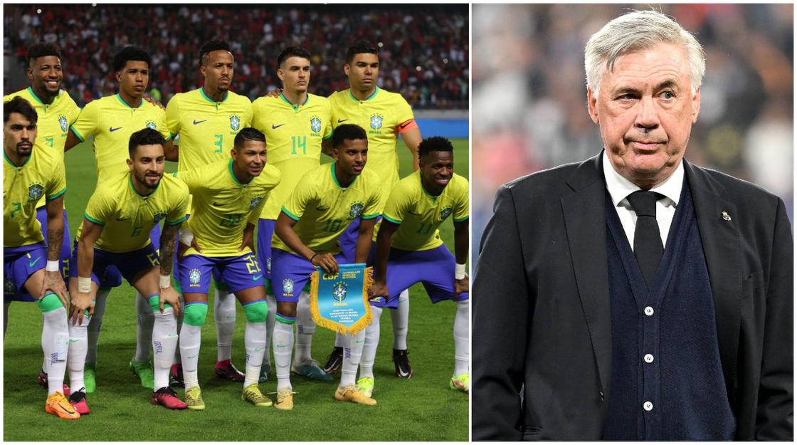 Brazil, Carlo Ancelotti, CBF, FA, president, coach
