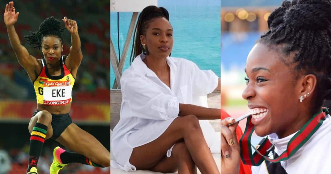 Ghanaian athlete Nadia Eke jams to Shatta Wale's Taking Over before her ...