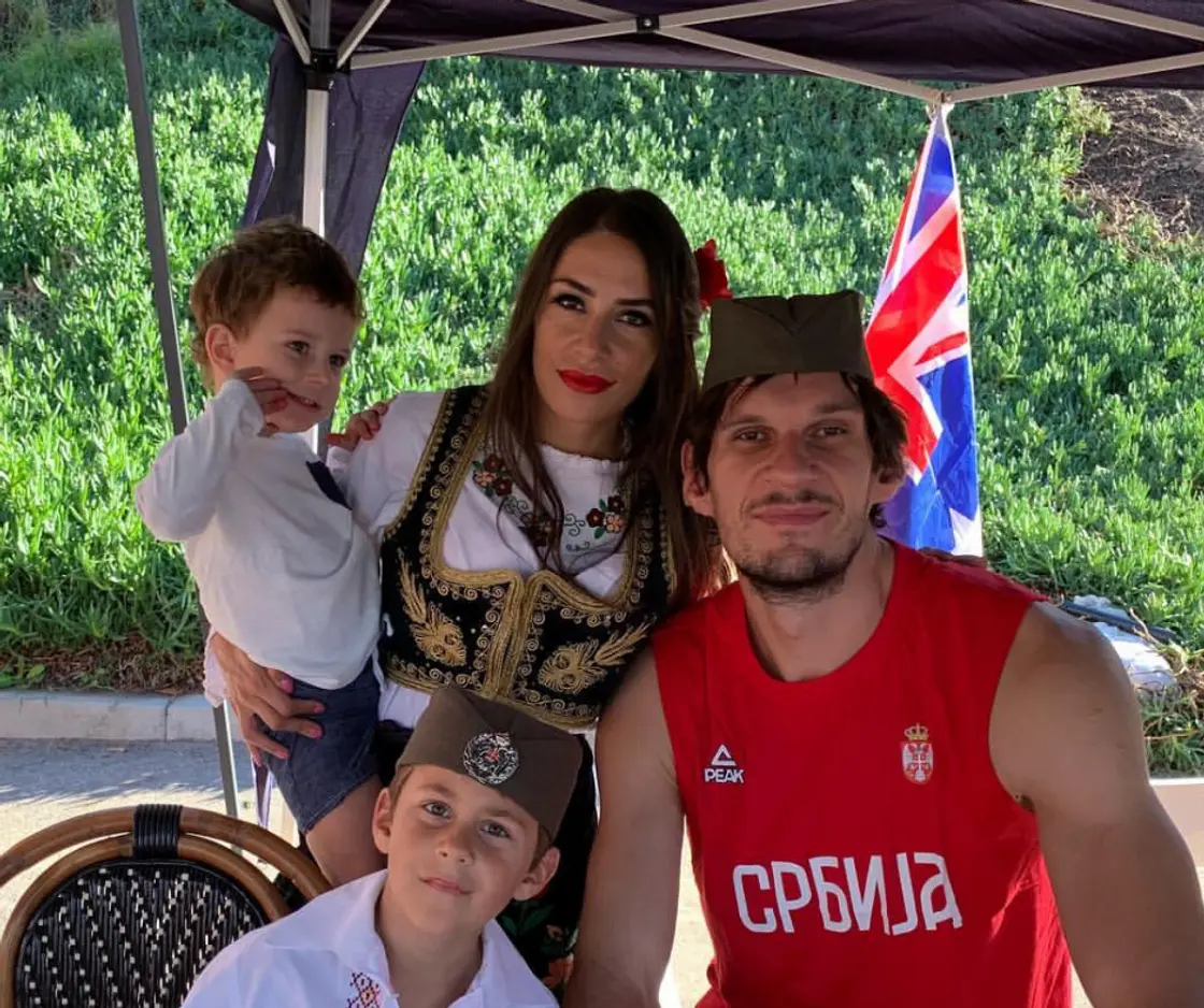 Boban Marjanovic earns a handsome salary which hits his net worth. wife