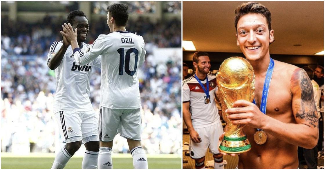 Mesut Ozil, Michael Essien, Ghana, World Cup
