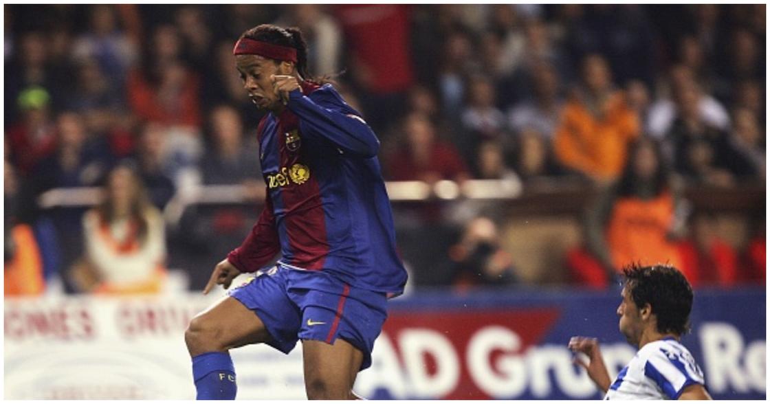 Ronaldinho, dribbling skills, most skilful, Barcelona