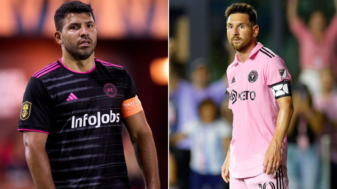 The return of Sergio Aguero! Ex-Argentina & Man City striker to play world  legends in exhibition match alongside Ronaldinho - with Lionel Messi's  Inter Miami hosting CONMEBOL event