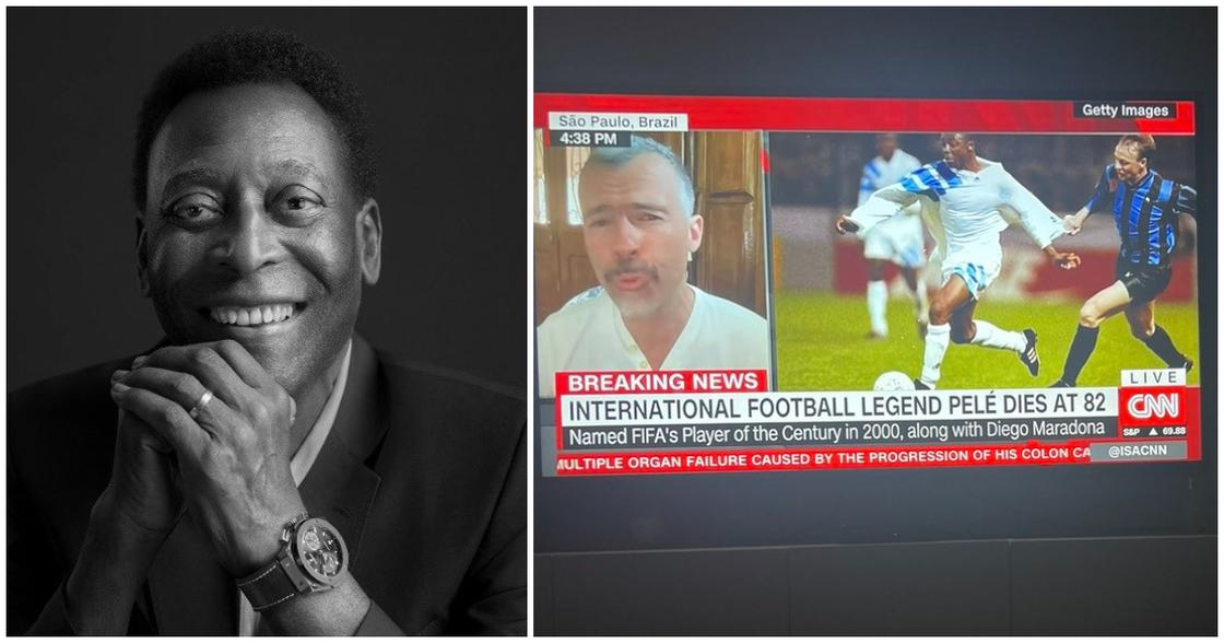 Top Media House Cnn Use Photo Of Ghana Legend To Announce Peles Death