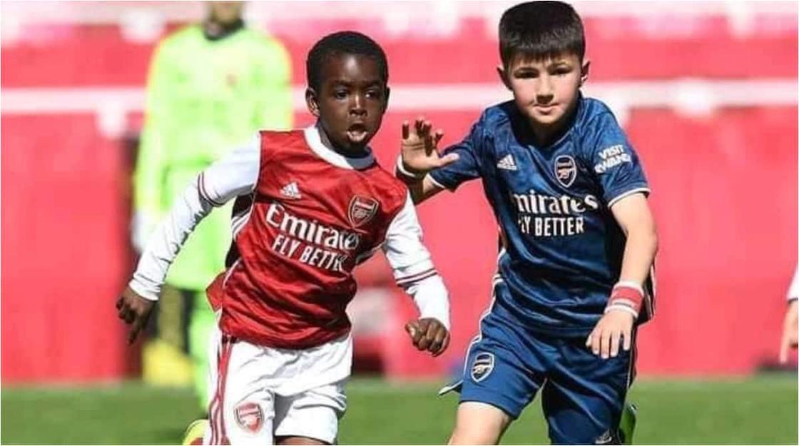 Premier League Club Arsenal Sign 9-Year-Old Nigerian Star Munir Muhammad Sada