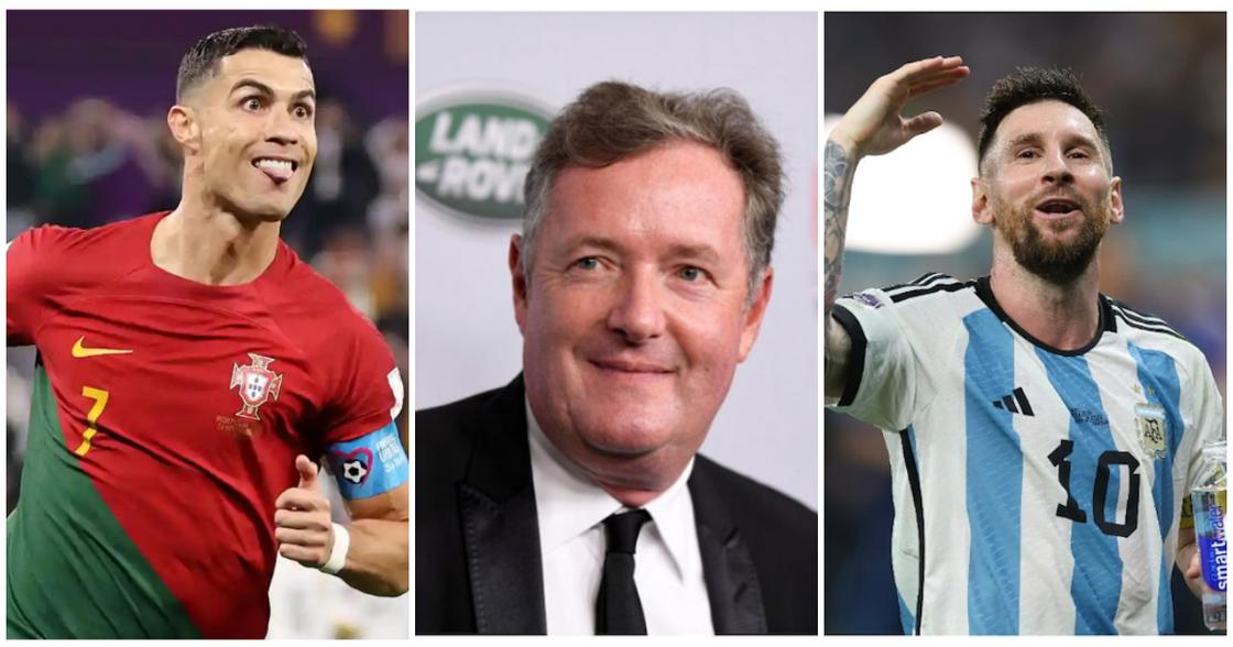 Piers Morgan, Lionel Messi, Cristiano Ronaldo, World Cup 2022, Qatar
