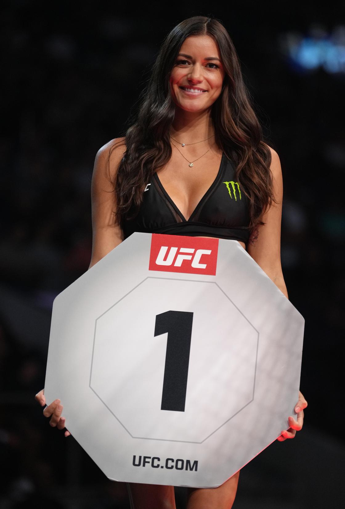 How much does a UFC ring girl get paid?
