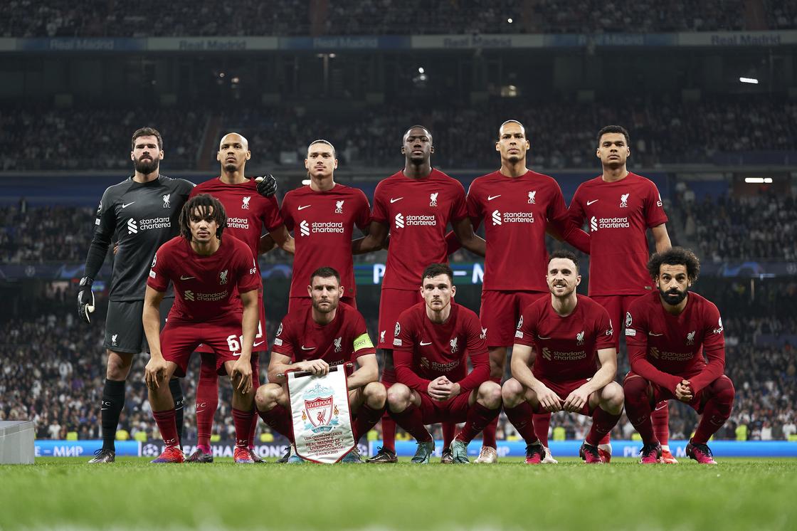 The Liverpool FC team
