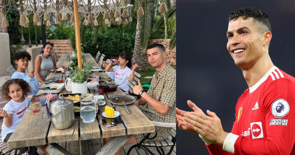 Cristiano Ronaldo, Family, Vacation, Manchester United