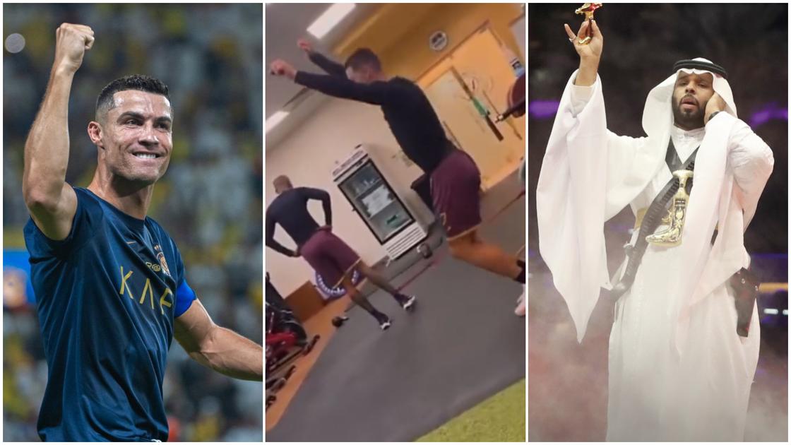 Ronaldo: Video of Star Learning Traditional Saudi Dance at Training Emerges  After New Celebration - SportsBrief.com