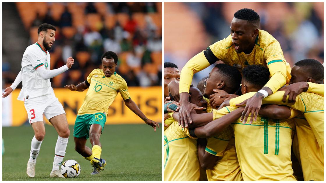 South Africa Defeat 2022 World Cup Semifinalist Morocco in AFCON