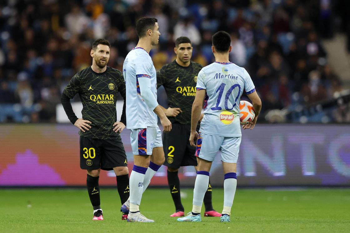 Cristiano, Messi, PSG, Al Nassr