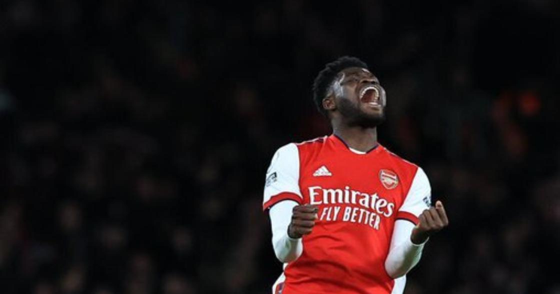 Ghana's Thomas Partey saw off competition from Martin Ødegaard and Bukayo Saka to clinch the Player of the month for Arsenal. Photo credit: @3SportsGh