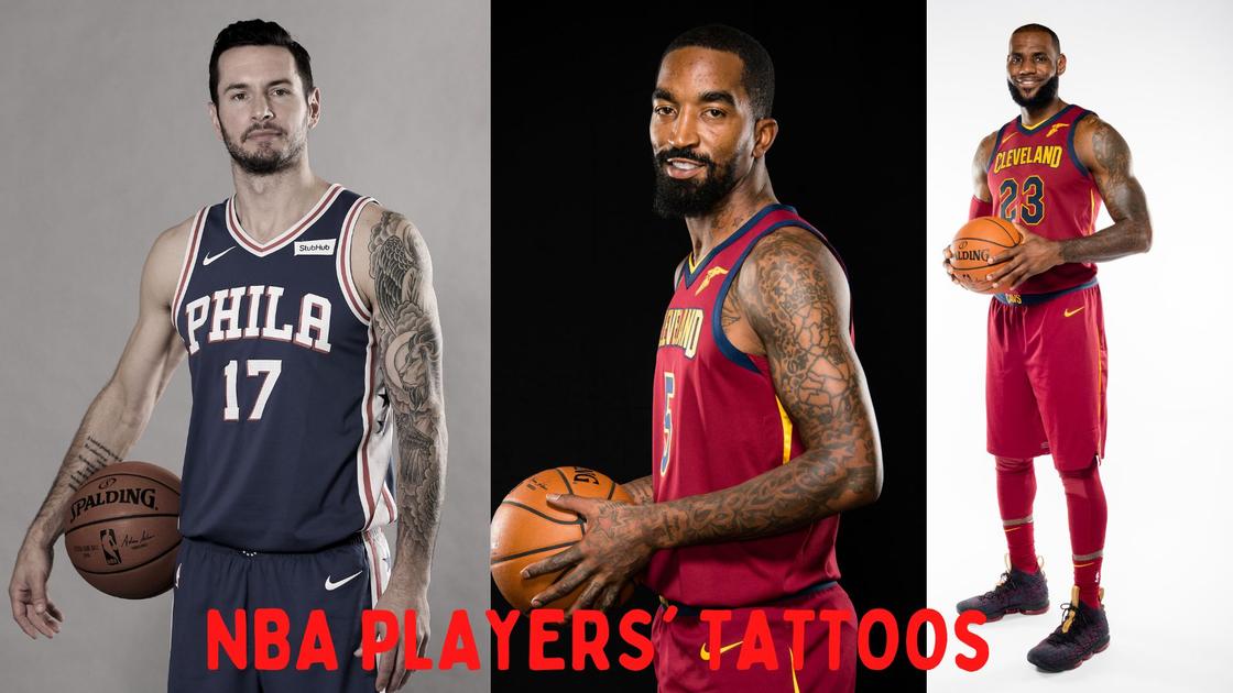 Handsome Caucasian Basketball Player with Cool Tattoos Standing on the  Court Throwing the Ball Up Stock Image - Image of male, model: 262370403