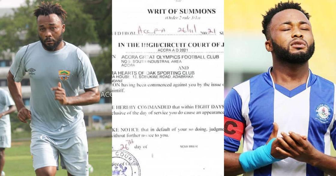 Gladson Awako: Olympics withdraw case as Hearts complete GHC 50k Awako payment