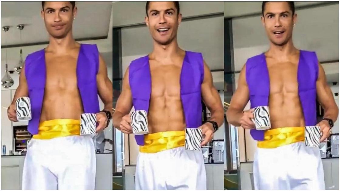 Ronaldo mocked by fans as old photos dressed like Aladdin emerges