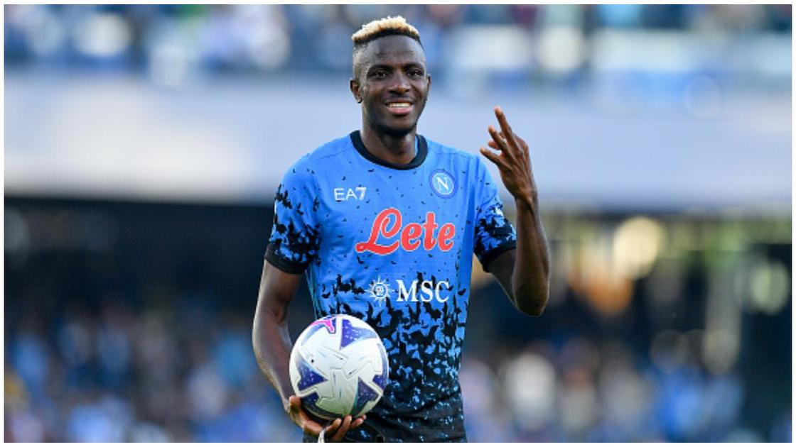 Nigerian striker Victor Osimhen makes Serie A team of the week following hattrick vs Sassuolo